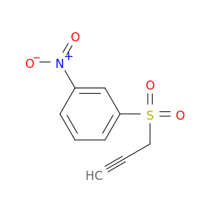 Benzene, 1-nitro-3-(2-propynylsulfonyl)-