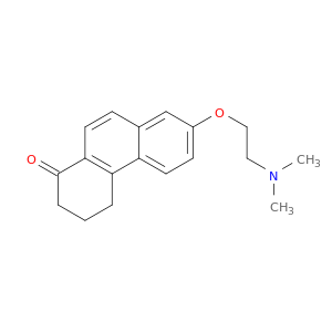 1(2H)-Phenanthrenone, 7-[2-(dimethylamino)ethoxy]-3,4-dihydro-