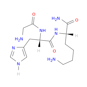 L-Lysinamide, glycyl-L-histidyl-