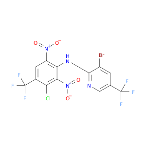3-BROMO-N-[3-CHLORO-2,6-DINITRO-4-(TRIFLUOROMETHYL)PHENYL]-5-(TRIFLUOR OMETHYL)PYRIDIN-2-AMINE