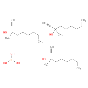 1-Nonyn-3-ol, 3-methyl-, phosphite (3:1)
