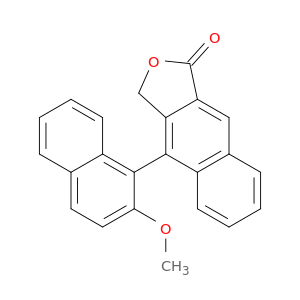 Naphtho[2,3-c]furan-1(3H)-one, 4-(2-methoxy-1-naphthalenyl)-