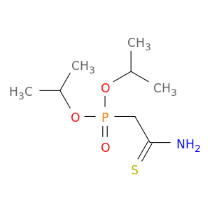 Phosphonic acid, (2-amino-2-thioxoethyl)-, bis(1-methylethyl) ester