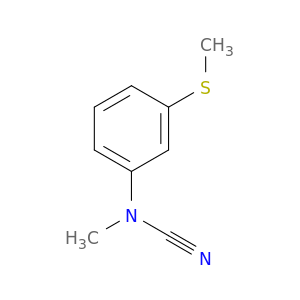 N-cyano-N-methyl-3-(methylsulfanyl)aniline
