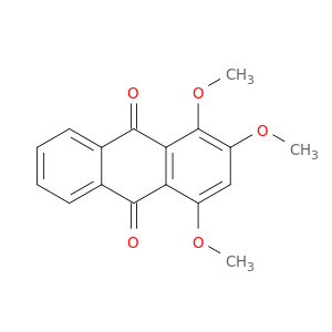9,10-Anthracenedione, 1,2,4-trimethoxy-