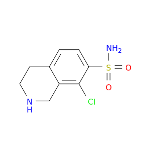 8-CHLORO-TETRAHYDROISOQUINOLINE-7-SULFONAMIDE