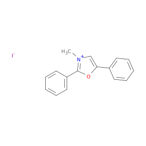 Oxazolium, 3-methyl-2,5-diphenyl-, iodide