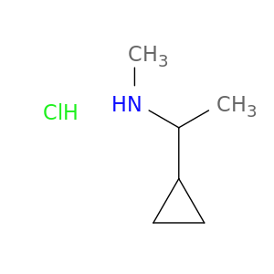 1-Cyclopropyl-N-methylethanamine hydrochloride