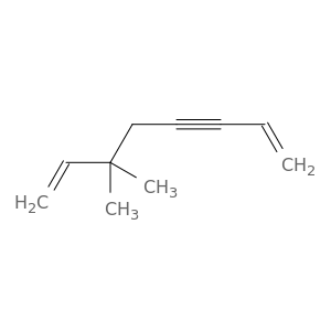 1,7-Octadien-3-yne, 6,6-dimethyl-
