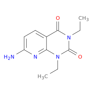 Pyrido[2,3-d]pyrimidine-2,4(1H,3H)-dione, 7-amino-1,3-diethyl-
