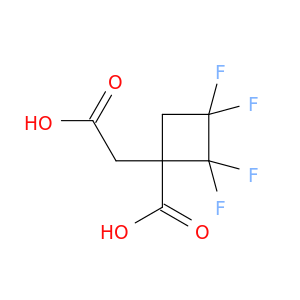 1-(羧甲基)-2,2,3,3-四氟环丁烷-1-羧酸