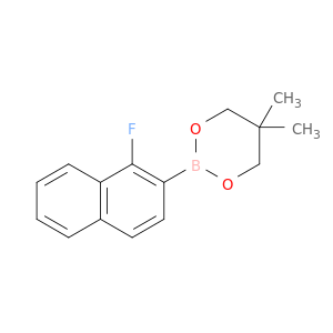 1,3,2-Dioxaborinane, 2-(1-fluoro-2-naphthalenyl)-5,5-dimethyl-