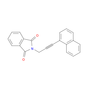 1H-Isoindole-1,3(2H)-dione, 2-[3-(1-naphthalenyl)-2-propyn-1-yl]-