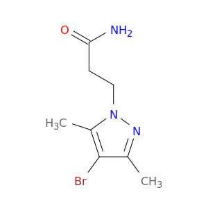 3-(4-Bromo-3,5-dimethyl-1H-pyrazol-1-yl)propanamide