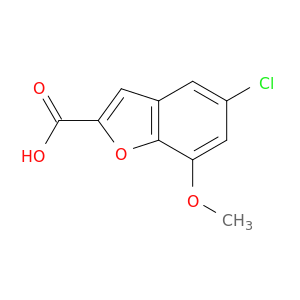 5-氯-7-甲氧基-1-苯并呋喃-2-羧酸