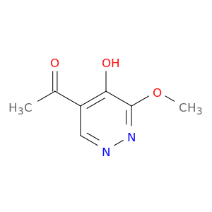 Ethanone, 1-(5-hydroxy-6-methoxy-4-pyridazinyl)-