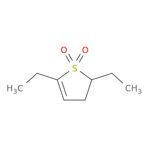 Thiophene, 2,5-diethyl-2,3-dihydro-, 1,1-dioxide