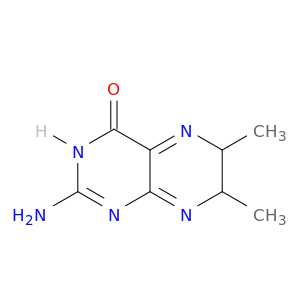 4(1H)-Pteridinone, 2-amino-6,7-dihydro-6,7-dimethyl-