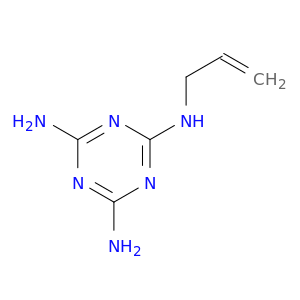 1,3,5-Triazine-2,4,6-triamine, N-2-propenyl-