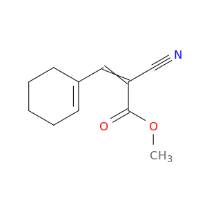 2-Propenoic acid, 2-cyano-3-(1-cyclohexen-1-yl)-, methyl ester