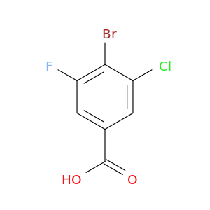 4-bromo-3-chloro-5-fluorobenzoic acid