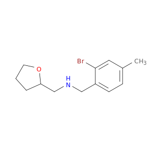 [(2-Bromo-4-methylphenyl)methyl](oxolan-2-ylmethyl)amine