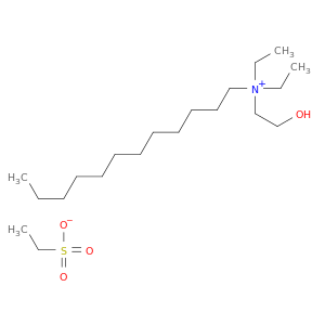 1-Dodecanaminium, N,N-diethyl-N-(2-hydroxyethyl)-, ethanesulfonate