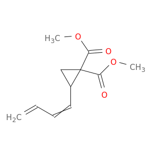 1,1-Cyclopropanedicarboxylic acid, 2-(1,3-butadienyl)-, dimethyl ester