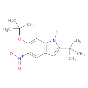 6-TERT-BUTOXY-2-TERT-BUTYL-5-NITRO-1H-INDOLE