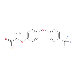 2-(4-(4-(Trifluoromethyl)phenoxy)phenoxy)propanoic acid