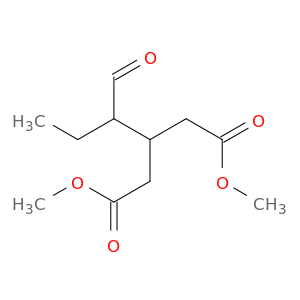 Pentanedioic acid, 3-(1-formylpropyl)-, dimethyl ester