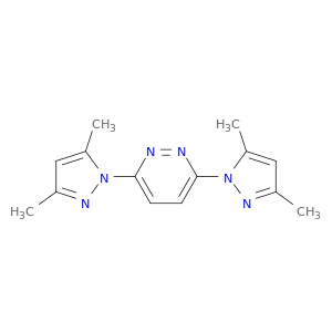 Pyridazine, 3,6-bis(3,5-dimethyl-1H-pyrazol-1-yl)-