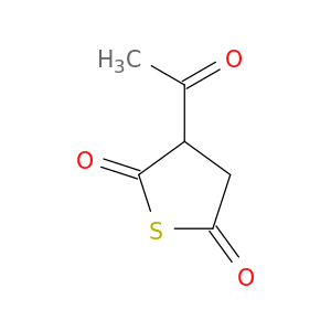 2,5-Thiophenedione,3-acetyldihydro-