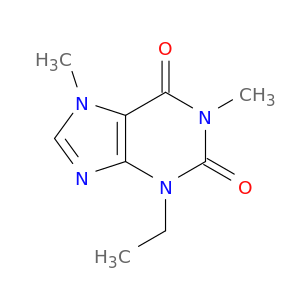 3-ethyl-1,7-dimethyl-purine-2,6-dione