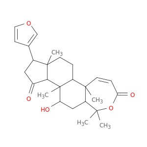 1H-Cyclopenta[5,6]naphth[2,1-c]oxepin-3,10-dione,8-(3-furanyl)-5a,5b,6,7,7a,8,9,10a,10b,11,12,12a-dodecahydro-11-hydroxy-1,1,5a,7a,10b-pentamethyl-,(5aR,5bR,7aS,8R,10aR,10bR,11R,12aR)-