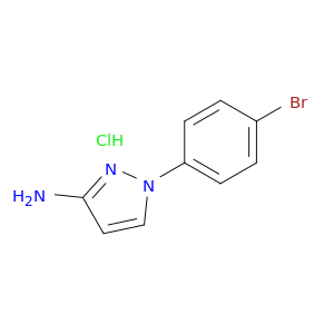 1-(4-Bromophenyl)-1H-pyrazol-3-amine Hydrochloride
