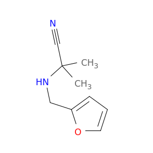 2-[(furan-2-ylmethyl)amino]-2-methylpropanenitrile