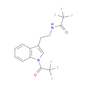 Acetamide, 2,2,2-trifluoro-N-[2-[1-(trifluoroacetyl)-1H-indol-3-yl]ethyl]-