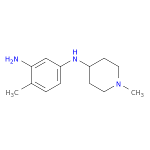 4-methyl-1-N-(1-methylpiperidin-4-yl)benzene-1,3-diamine