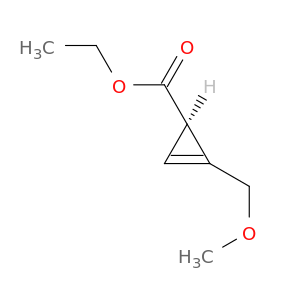 2-Cyclopropene-1-carboxylic acid, 2-(methoxymethyl)-, ethyl ester, (R)-
