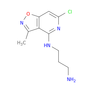 1,3-Propanediamine, N-(6-chloro-3-methylisoxazolo[4,5-c]pyridin-4-yl)-