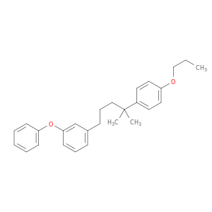 Benzene, 1-[4-methyl-4-(4-propoxyphenyl)pentyl]-3-phenoxy-