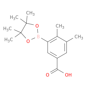 3,4-二甲基-5-(4,4,5,5-四甲基-1,3,2-二噁硼烷-2-基)苯甲酸