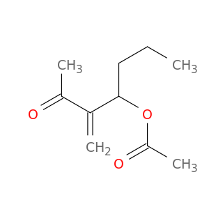2-Heptanone, 4-(acetyloxy)-3-methylene-