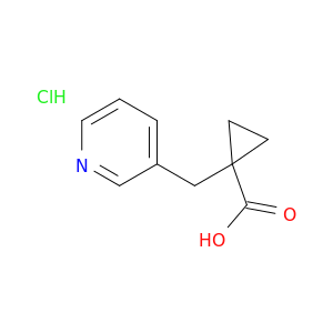 1-[(pyridin-3-yl)methyl]cyclopropane-1-carboxylic Acid hydrochloride