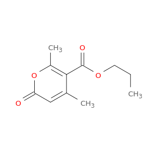 PROPYL 2,4-DIMETHYL-6-OXO-PYRAN-3-CARBOXYLATE