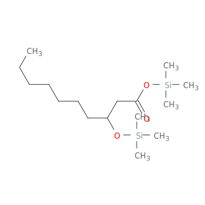 TRIMETHYLSILYL 3-[(TRIMETHYLSILYL)OXY]DECANOATE