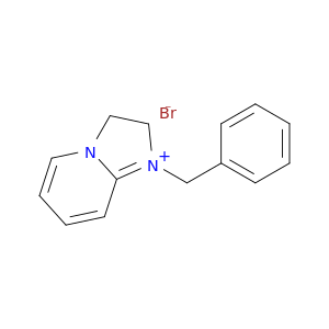 Imidazo[1,2-a]pyridinium, 2,3-dihydro-1-(phenylmethyl)-, bromide