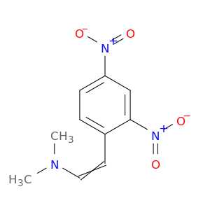 Ethenamine,2-(2,4-dinitrophenyl)-N,N-dimethyl-