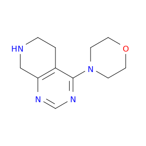 PYRIDO[3,4-D]PYRIMIDINE, 5,6,7,8-TETRAHYDRO-4-(4-MORPHOLINYL)-
